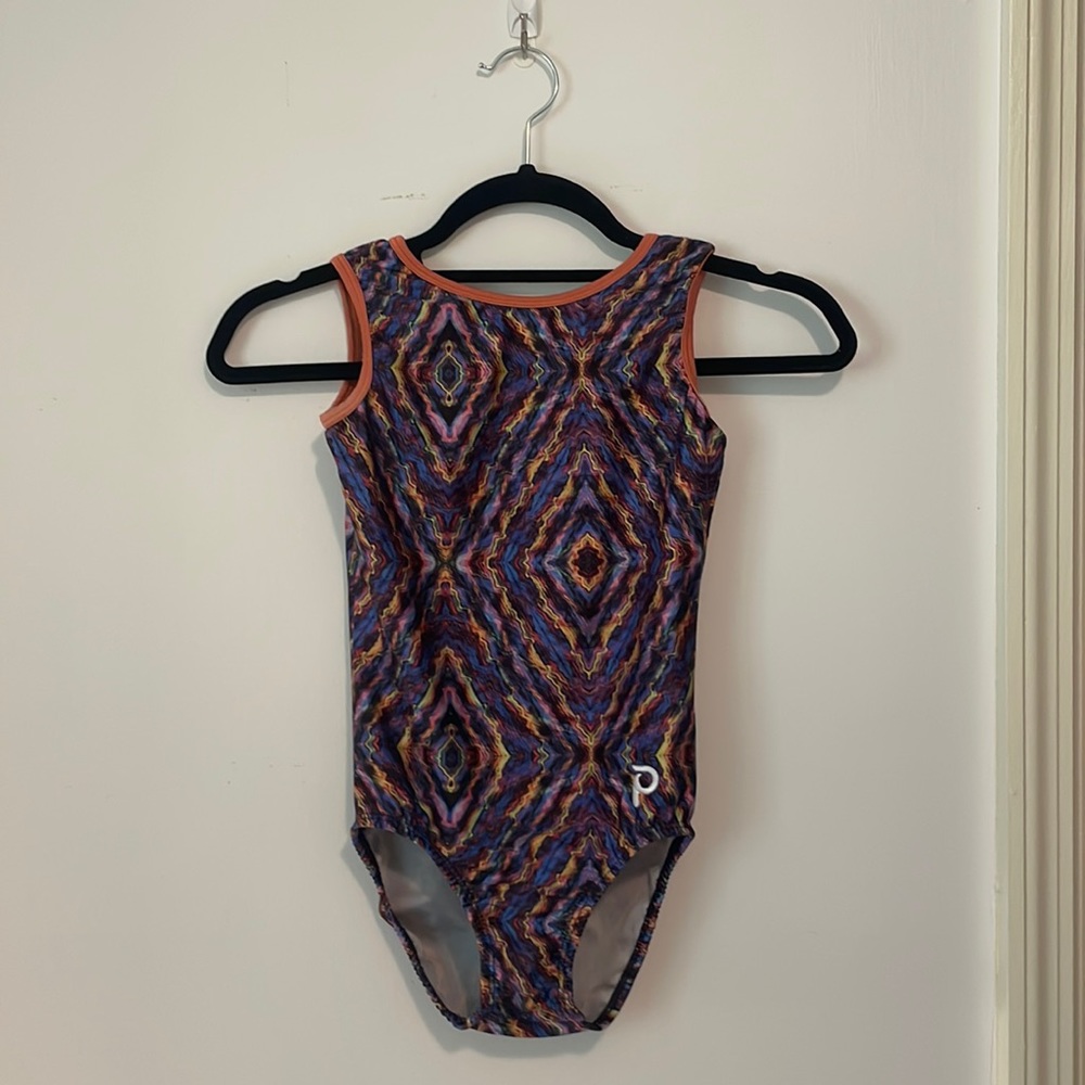 Plum gymnastics leotard